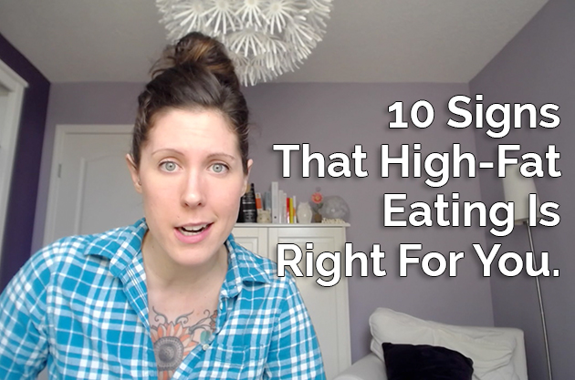 Video: Is Eating High-Fat Right For You? 10 Signs To Watch Out For #keto #lowcarb #highfat #paleo